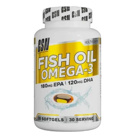Omega 3 30 capsules GSN acides gras essentiels santé Tunisie vitaminshop.tn
